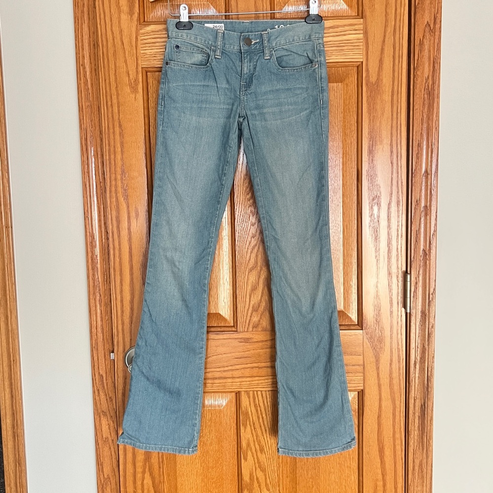 Gap Skinny Boot Light Denim Jeans 00 24